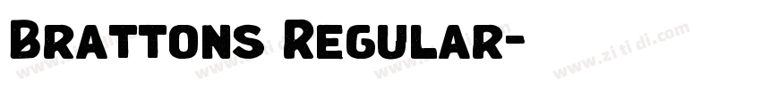 Brattons Regular字体转换 Brattons Regular字体转换